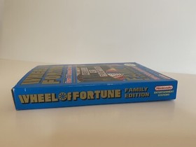 Wheel of Fortune -- Family Edition (Nintendo) NES Complete Boxed CIB 