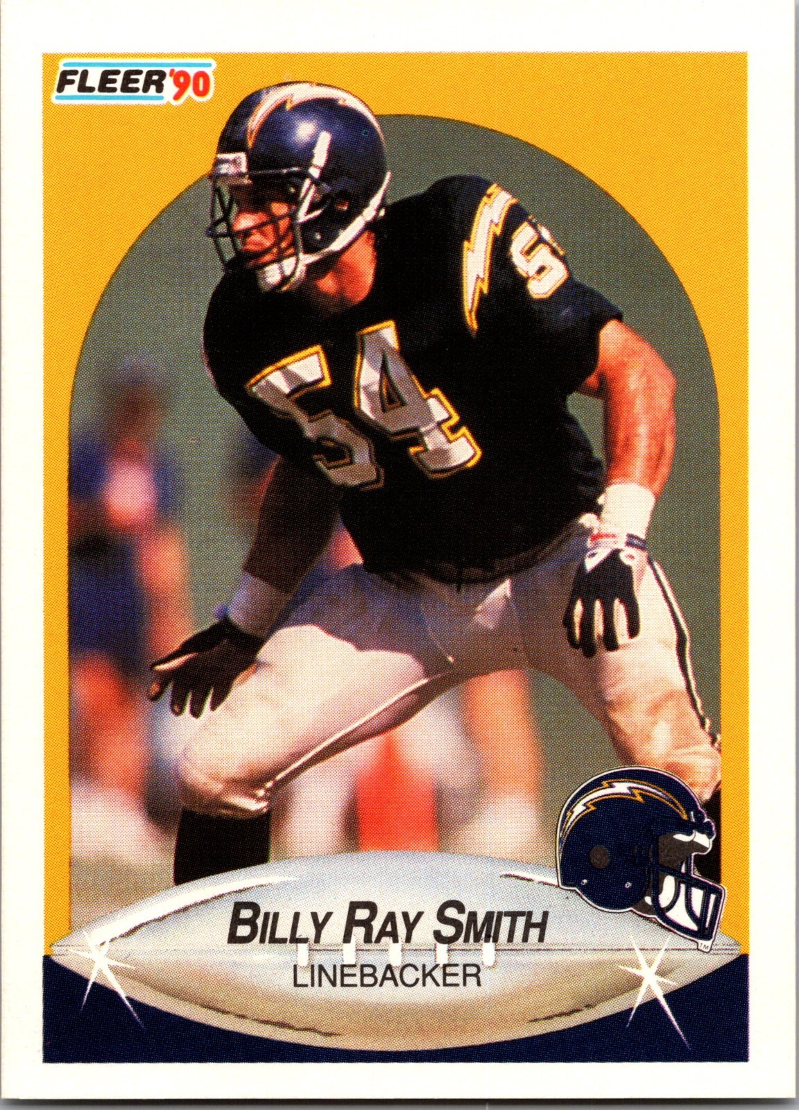 1990 Fleer - #313 Billy Ray Smith Jr.