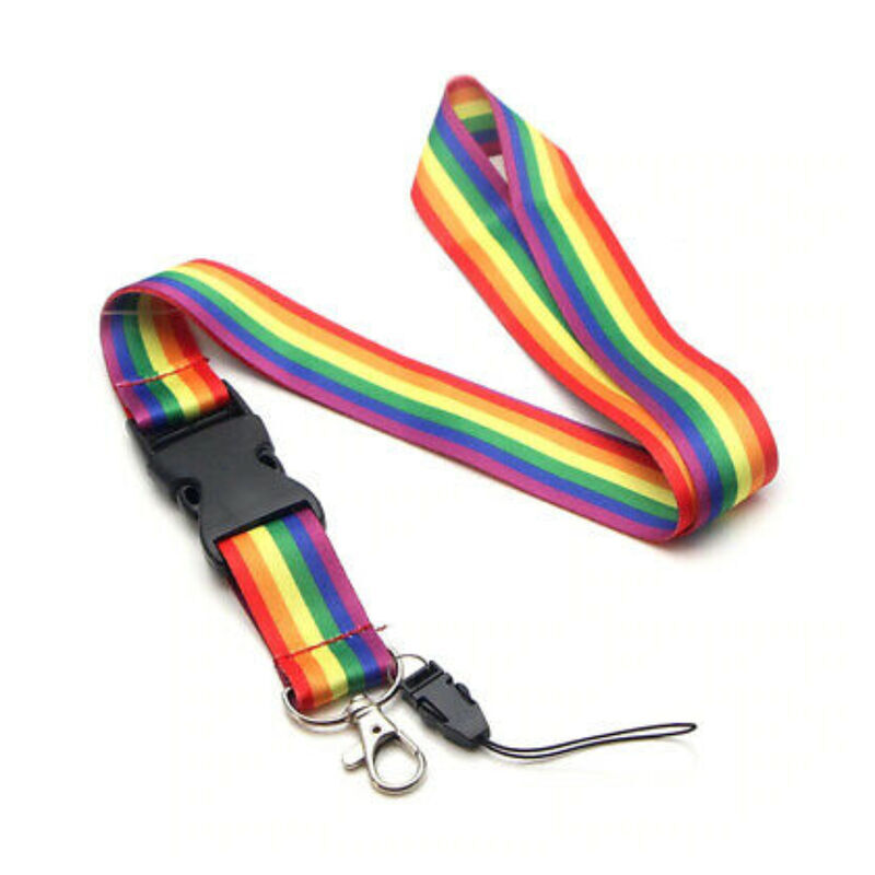 Pride - Laccetto Porta Badge Colori Arcobaleno