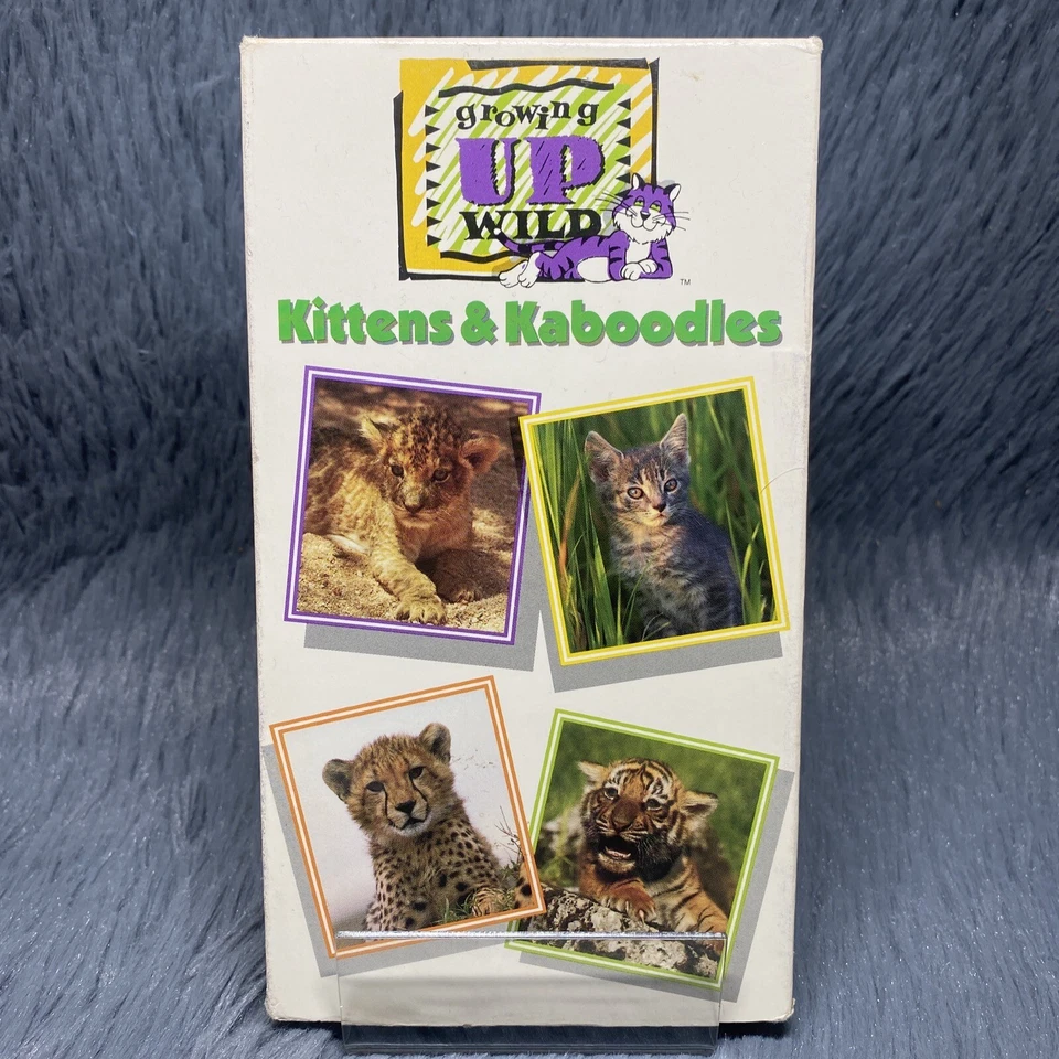 Growing Up Wild Kittens and Kaboodles VHS Tape 1992 Time Life Video Educational - Image 2 of 4