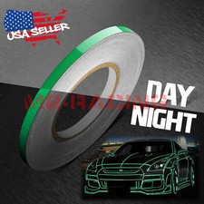 Green Reflective Tape Safety Self Adhesive Striping Sticker 150FT Roll 1Cm