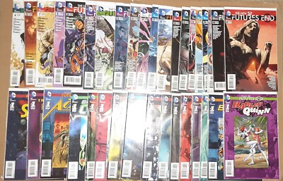The New 52: Futures End [MIXED LOT OF 36 NM COMICS] 2014 DC Batman Flash Quinn