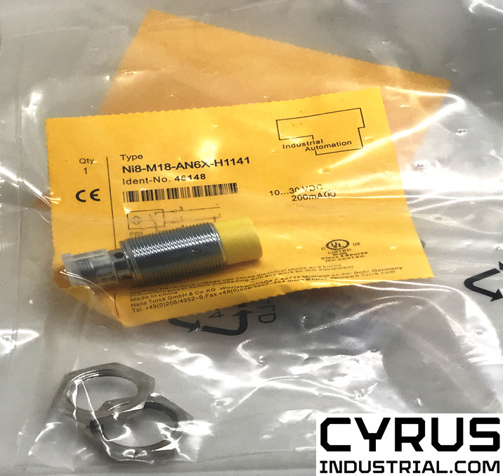 Turck NI8-M18-AN6X-H1141 | 46148 Inductive Sensor