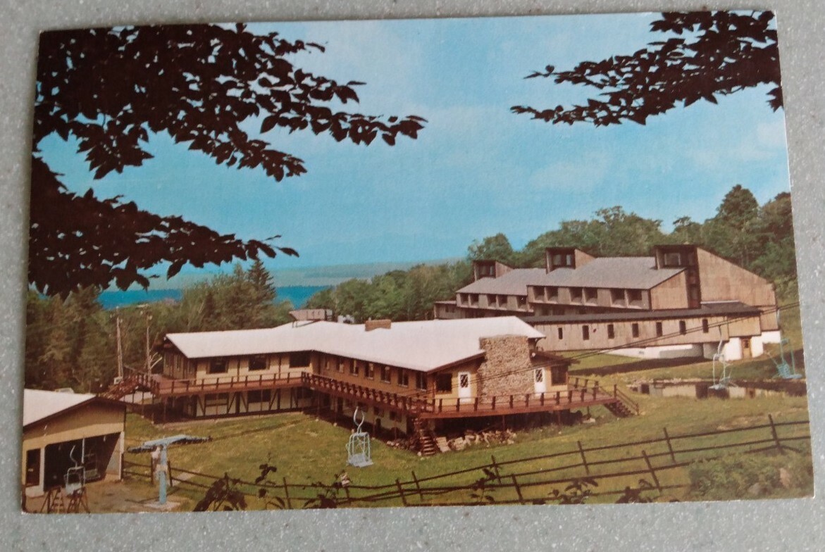 Postcard "Squaw Mountain Lodge Moosehead Lake Greenville Maine" eBay