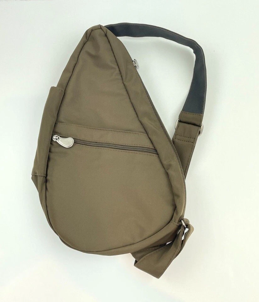 AMERIBAG Bolso Espalda Saludable Bolso Bandolera 15" Marrón Nuevo sin Etiquetas N7 Foto 3 de 4