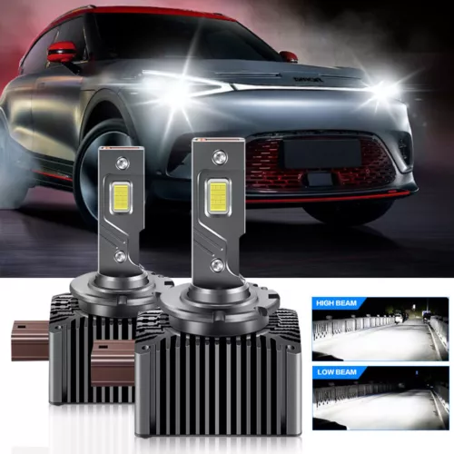 For Mercedes-Benz B250 2013-2016 2Pcs 6000K High Low Bulbs Led Headlight D1S/D1R - Bild 3 von 9