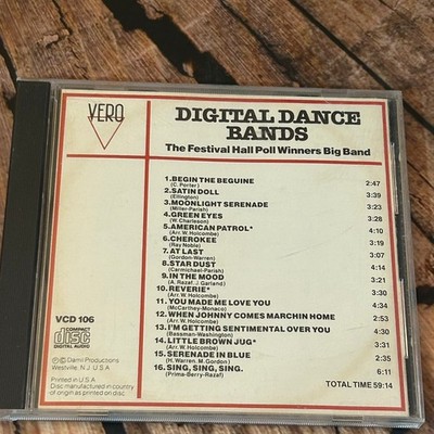 Festival Hall Poll Winners Big Band   Digital Dance Bands CD Big Band Jazz VERO