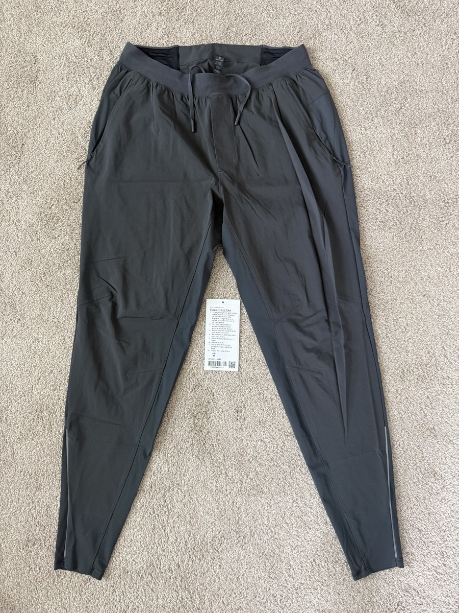 lululemon Surge Hybrid Pant（冬用・裏起毛）メンズS Lululemon Surge Hybrid Pant Men's Size Medium Graphite Grey