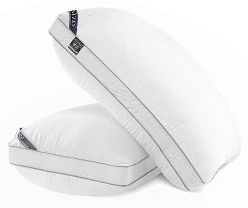 Luxury Comfy Hotel Collection Bed Pillows for Sleeping- Firm King Size Set of...