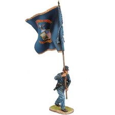 ACW116 - Union Sergeant Standard Bearer - 147th NY Vols - ACW - First Legion