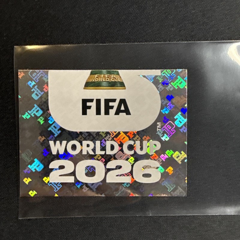 FIFA world cup 2026 sticker Trophy FWC 2