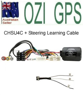 SUBARU FORESTER 2008-12 STEERING WHEEL INTERFACE + LEARNING CABLE AERPRO CHSU4C
