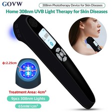 308nm UVB Phototherapy Light 9 Diodes 65mW/cm2 for Targeted Skin Care for Home