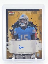 ENNIS RAKESTRAW JR 2024 TOPPS FINEST ROOKIE TRUE GOLD AUTO /50 #RFA-JSM Q7061