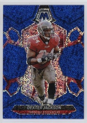 2024 Panini Mosaic Blue Sparkle Prizm 54/96 Dexter Jackson #229 0q4s