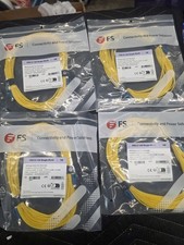 4 7m LC UPC to LC UPC Duplex Single OS2 9/125 Fiber Optic Cable