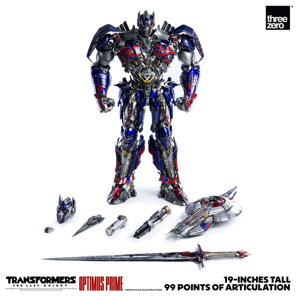 ThreeZero 3Z0384 PREMIUM Optimus Prime (Deluxe Edition) M5 New in