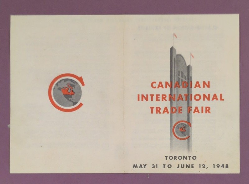 Vintage 1948 Canadian International Trade Fair Toronto Brochure & Buyer's Guide