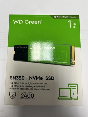 WD GREEN SN350 1TB NVMe PCIe M.2 2280  *SEALED*