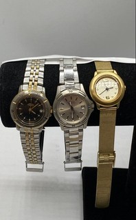Women's Guess Assorted Stainless Steel Up to 25.0mm Watch (Bundle of 3) 132.7g