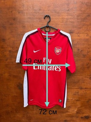 NIKE Arsenal ユニフォーム ARSENAL 2008/2010 HOME FOOTBALL SHIRT JERSEY NIKE SIZE M ADULT