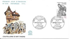 FRANCE 1987 FDC COUTELLERIE YT 2467