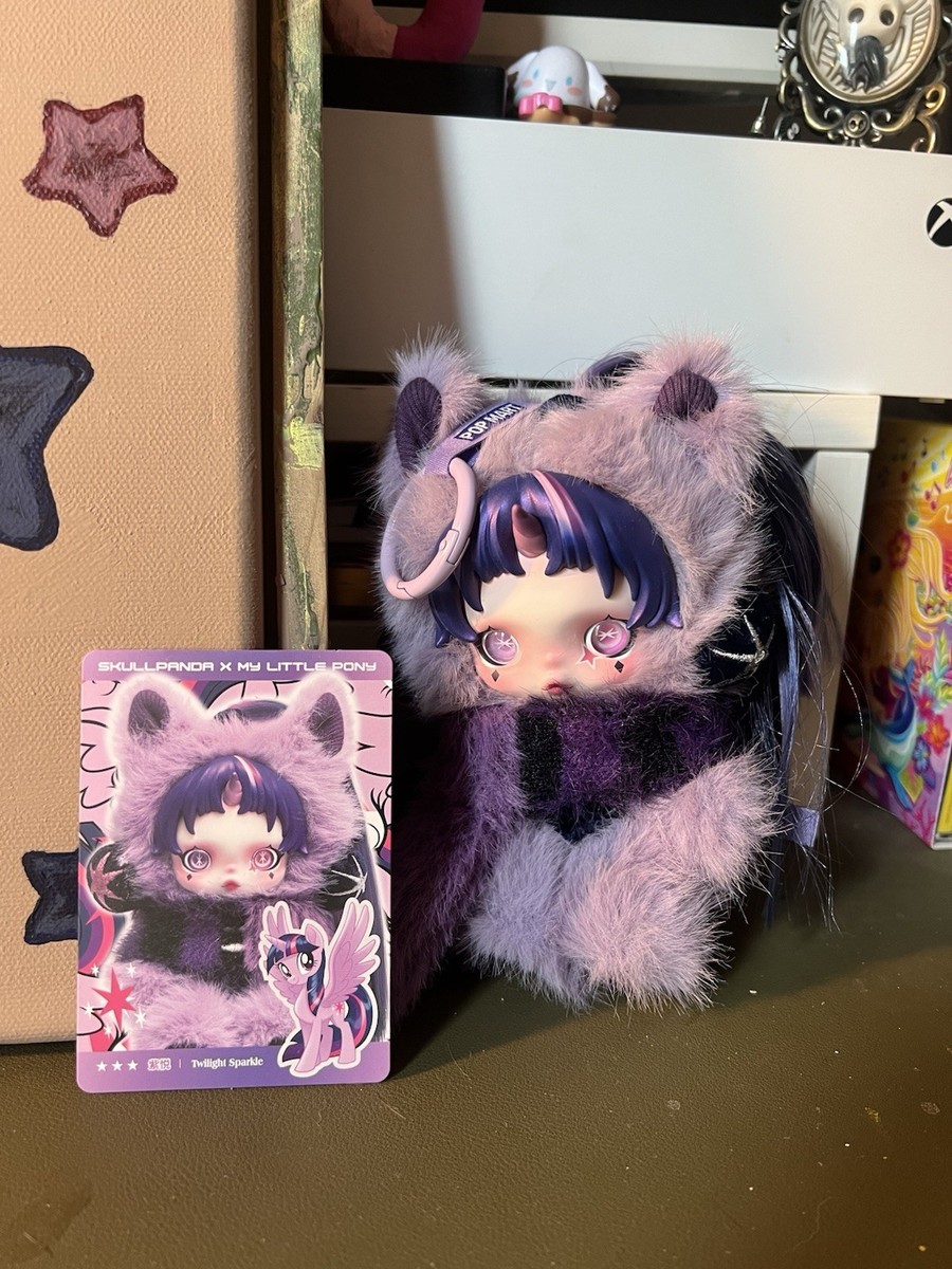 Skullpanda Twilight Sparkle My Little Pony Plush POPMART | eBay