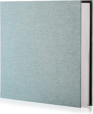 Green Photo Album Self-Adhesive Scrapbook 4x6 Photos 15 Sheets 30 Pages DIYLinen