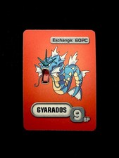 Pokemon Master Trainer III (2005) Gioco da Tavolo - Carta Personaggio - Gyarados