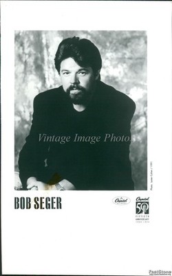 1992 Bob Seger Singer Songwriter The Fire Inside Era Album Musician Photo 5x7