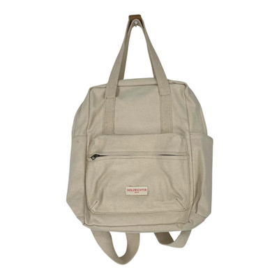 Holzrichter canvas backpack, cream