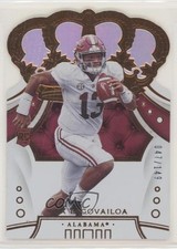 2020 Chronicles Draft Picks Crown Royale Mirror Holo /149 Tua Tagovailoa #93 1u6