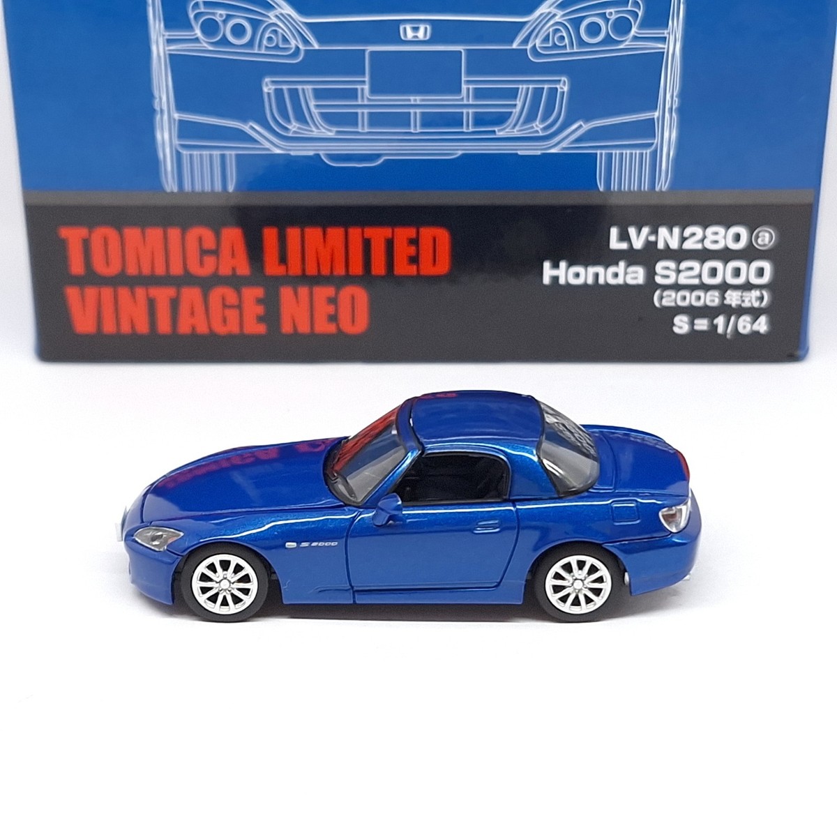 Tomica Limited Vintage NEO LV-N280a Honda S2000 2006 1/64 TOMYTEC