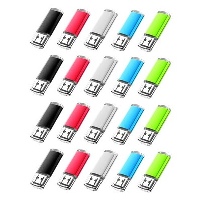 20x USB Stick 2.0 Mehrfarbig Memory Speicherstick Speichermedien USB Drive 2 GB
