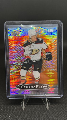 #ad #ad 2024 25 UD Allure Troy Terry Color Flow Red Orange Spectrum #CFL 57 150 Ducks $1.99