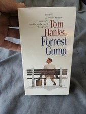 Forrest Gump VHS, 1995 Movie Classic New Tom Hanks Paramount Watermark Sealed
