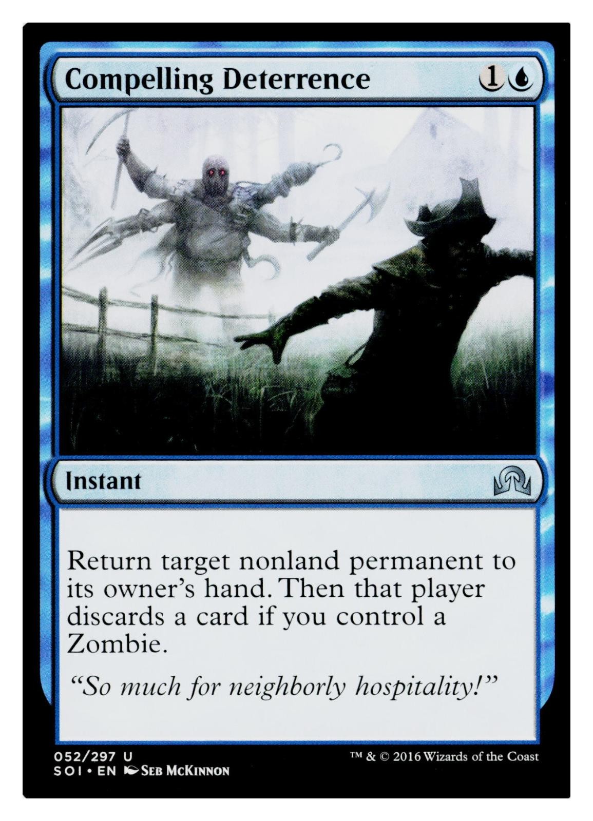Compelling Deterrence 52 Uncommon Shadows over Innistrad Magic: The Gathering NM