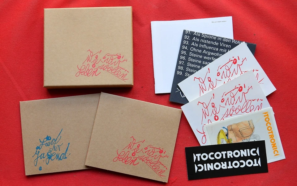 Tocotronic – Wie Wir Leben Wollen - BOX SET - LIMITED EDITION - 2x CD - EU  2013