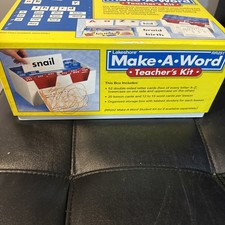Lakeshore Make-A-Word Teachers Kit Homeschool...