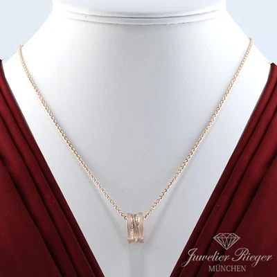 Bulgari Collier B-Zero 1 Legend Rosegold 750 Diamanten 355060 2018 Gold - Bild 1 von 4
