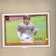 Topps 2026 Series 1 1991 Topps Baseball Manny Machado T91-23 San Diego Padres