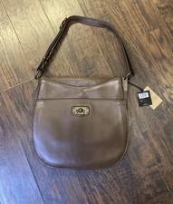 FRYE WOMANS FARRAH HOBO BAG IN DARK BROWN LEATHER 498 BNWT