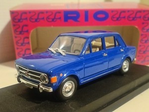 RIO-MODELS 4179 FIAT - 128 TAXI MILAN 1971 - 4 Portes