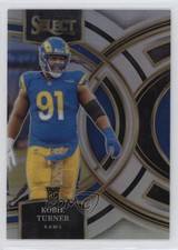 2023 Panini Select Premier Level Silver Prizm Kobie Turner #131 0us8