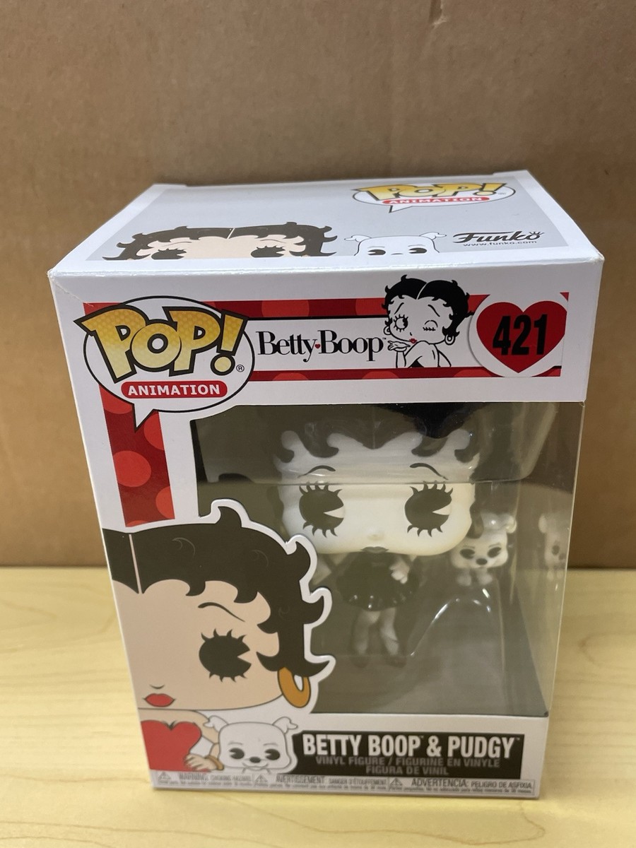 Funko Pop! Vinyl: Betty Boop - Betty Boop (w/ Pudgy) #421 | eBay UK