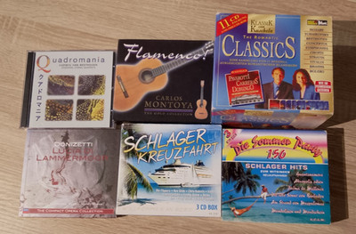 25 CD's Classic Schlager Flamenco Quadromania Klassiker Montoya Party Donizetti