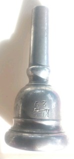 Boccaglio trombone King 29 vintage • gambo piccolo ottime condizioni placca argento ex