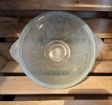 Fish design Bowl - Glass Bowl with Fishes design In raised details #AGT302