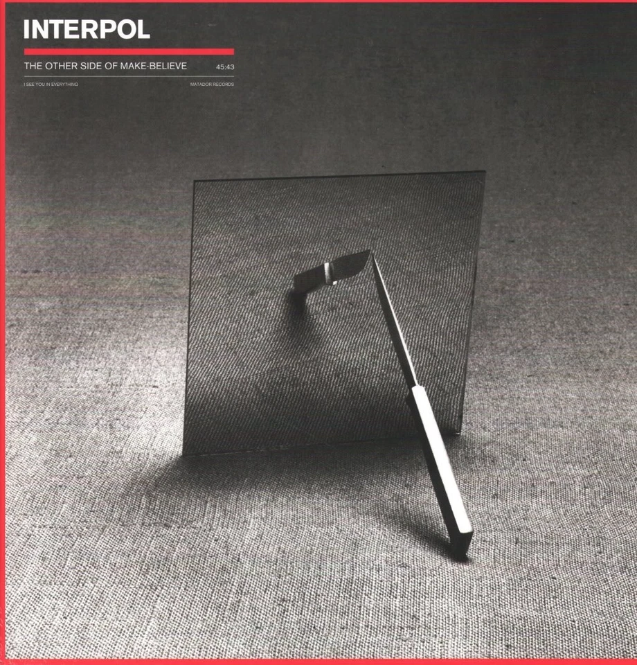 Interpol L'Autre Côté De Make-Believe LP Vinyle Europe Matador 2022 Vinyle Noir - Photo 2/3