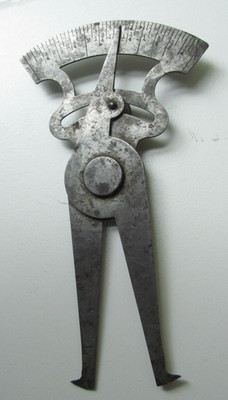 Vintage Kimball & Talbot Worcester Mass Pat'd 1863 Caliper Tool